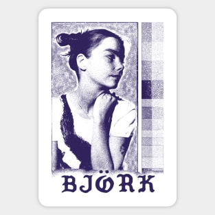 Björk ==== Vintage Look Design Sticker